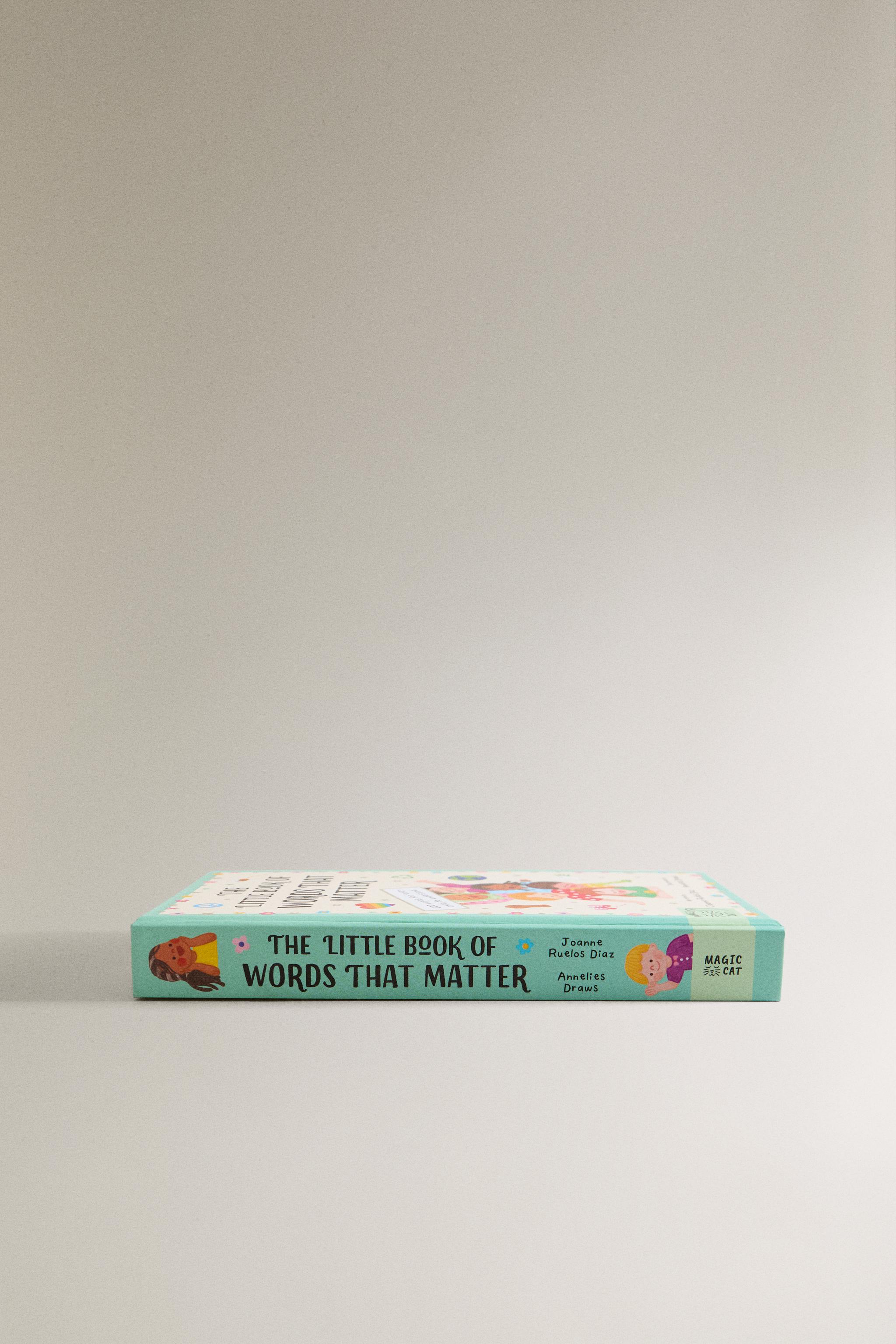 LIVRE POUR ENFANTS « THE LITTLE BOOK OF WORDS THAT MATTER » (ANGLAIS)